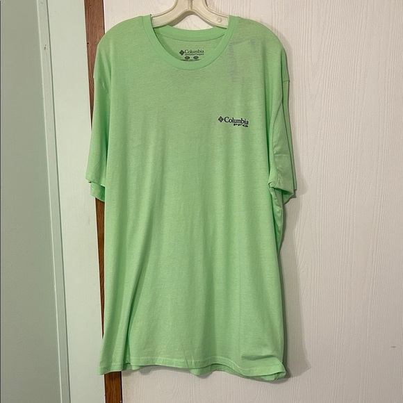 Columbia Other - Columbia Men's Performance Fishing Gear Light Green Short Sleeve Tee